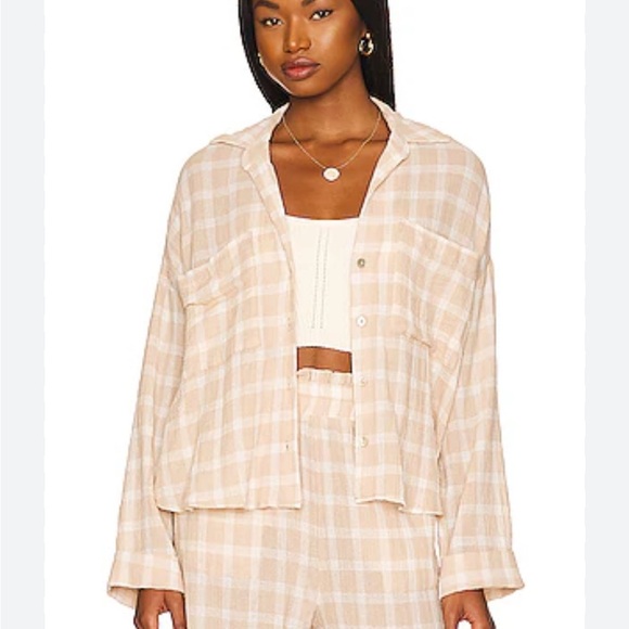 Show Me Your Mumu Jessica Plaid Button-Up Shirt Small - Picture 1 of 3